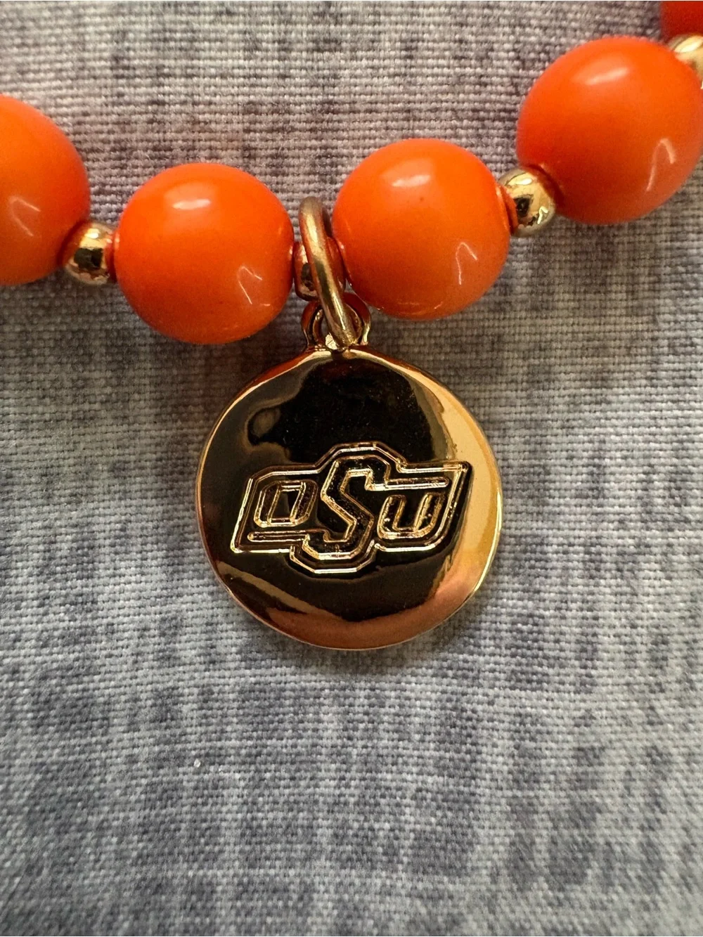 Emerson Street Oklahoma State Charm Bracelet